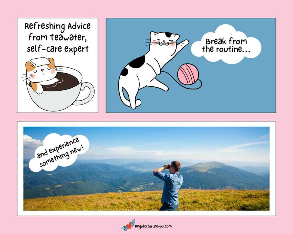 Teawater's Advice on Vacation