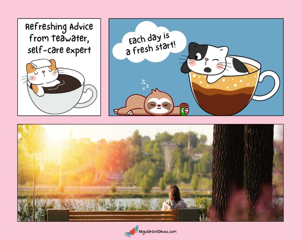 Teawater's Advice for Looking Back and Moving Forward