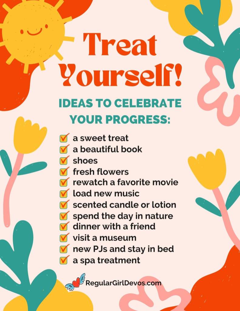 Treat Yourself! Action Sheet