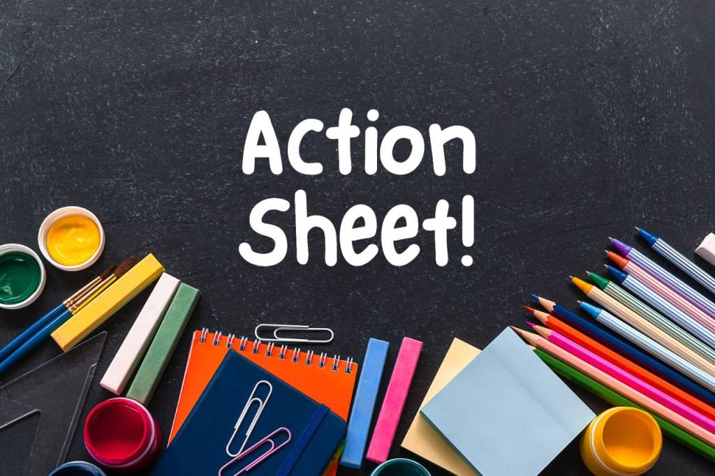 Action Sheet for&nbsp;Courage